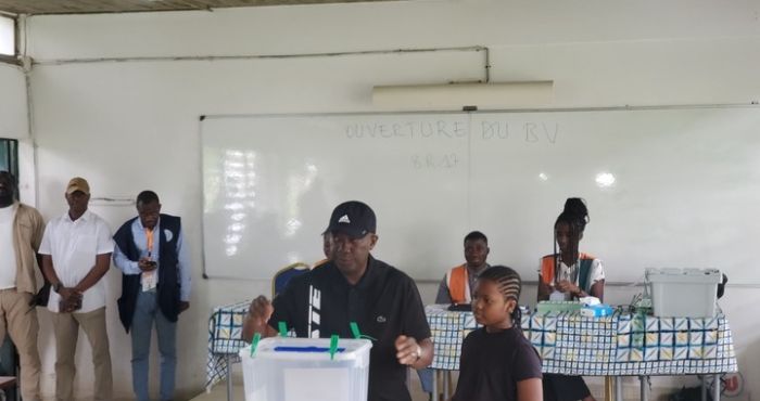 Election municipale à Cocody Éric Taba a voté et reste très confiant