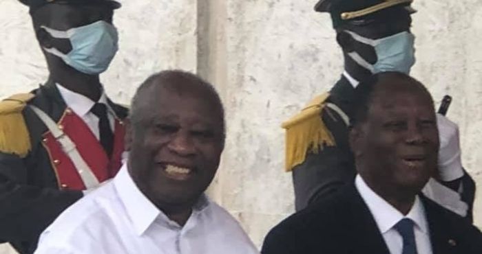 Côte d Ivoire Alassane Ouattara à Laurent Gbagbo je suis content