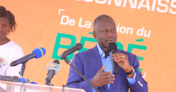 Adama Bictogo à Mankono pour l’hommage à Alassane Ouattara 